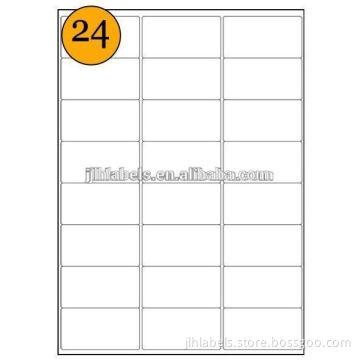 A4 laser labels, 24 Labels per A4 sheet., ,L7159--64mm x 33.8mm